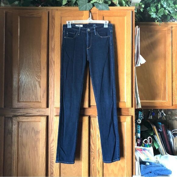 AG Adriano Goldschmied Prima Mid Rise Cigarette Jeans Delight Blue - 26 - Picture 2 of 11